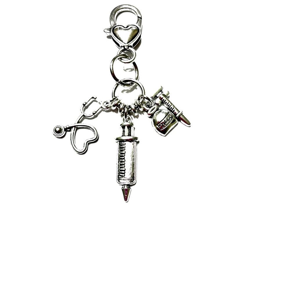 Nurse Bag Charm Keychain